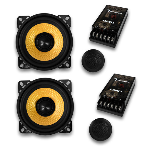 Diamond Audio DMDx4C - 4" DMDX Series 2-Way Component Set - DMDX4C