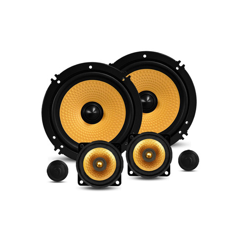 Diamond Audio DMDx6525C - 6.5" DMD Series 3-Way Component Set + 2.5" + 20MM Tweeter - DMDX6525C