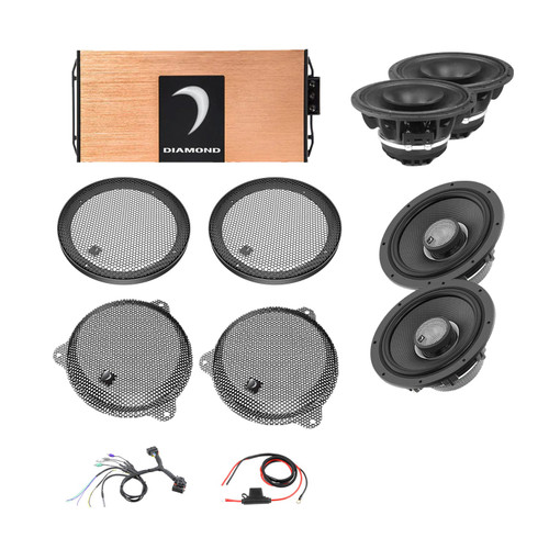 Diamond Audio DA1423SGTP2 - 14 - 23 Harley Davidson® Street Glide 4-Speaker System - DA1423SGTP2