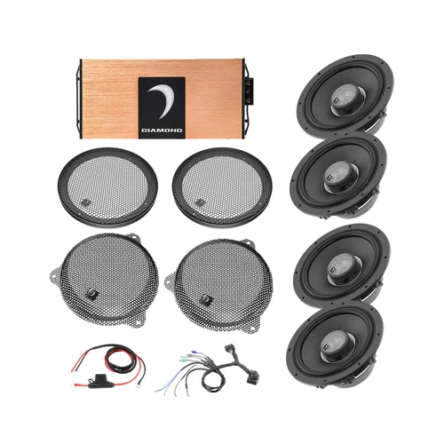 Diamond Audio DA1423SGTP1 - 14 - 23 Harley Davidson® Street Glide 4-Speaker System - DA1423SGTP1