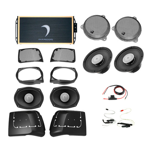 Diamond Audio DA1423SGSP5 - 14 - 23 Harley Davidson® Street Glide 4-Speaker System - DA1423SGSP5