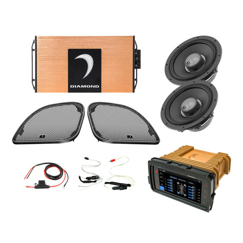 Diamond Audio DA1423RGSP1R - 14 - 23 Harley Davidson® Road Glide 2-Speaker System - DA1423RGSP1R