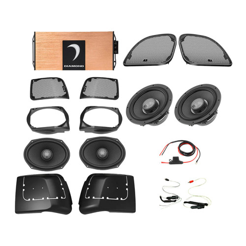 Diamond Audio DA1423RGSP3 - 14 - 23 Harley Davidson® Road Glide 4-Speaker System - DA1423RGSP3
