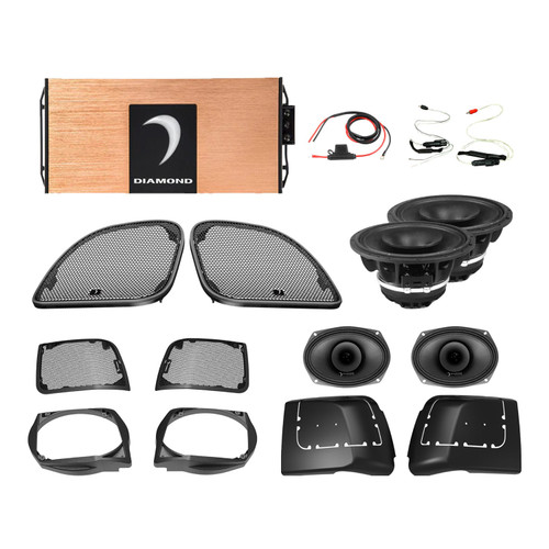 Diamond Audio DA1423RGSP4 - 14 - 23 Harley Davidson® Road Glide 4-Speaker System - DA1423RGSP4