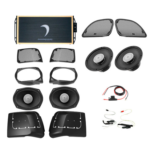 Diamond Audio DA1423RGSP5 - 14 - 23 Harley Davidson® Road Glide 4-Speaker System - DA1423RGSP5