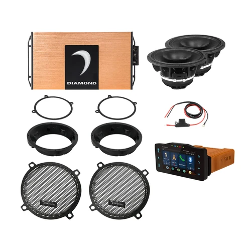 Diamond Audio DA9813SGSP2R - 98 - 13 Harley Davidson® Street Glide 2-Speaker System - DA9813SGSP2R