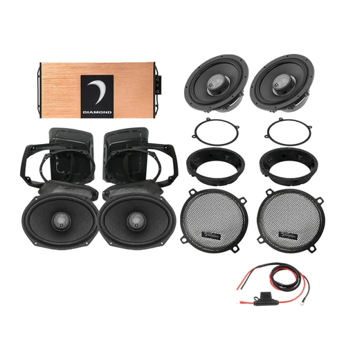 Diamond Audio DA9813SGSP3 - 98 - 13 Harley Davidson® Street Glide 4-Speaker System - DA9813SGSP3