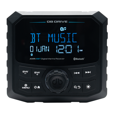 DB Drive AMR-5BT - LCD DIGITAL MARINE RECEIVER / 2 VOLTS /BLUETOOTH