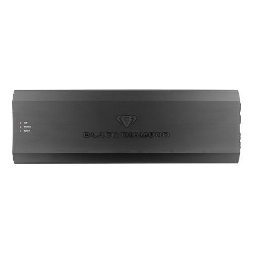 DS18 DIA-P2000X1D - Black Diamond 1-Channel Class D Monoblock Amplifier | 2000W RMS @ 1 Ohm