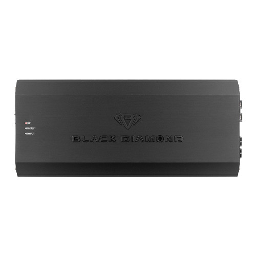 DS18 DIA-P1500X1D - Black Diamond 1-Channel Class D Monoblock Amplifier | 1500W RMS at 1-Ohm