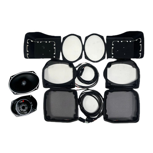 Cerwin Vega RPMST694LK13 - 1998-2013 Harley Davidson® Cut-In Lid Kit with ST69CX (4Ω) - RPMST694LK13