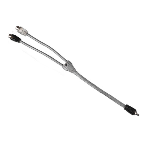 DS18 R1M2F/SLV - Level 2 RCA 100% OFC Y Connector 1 Male / 2 Female