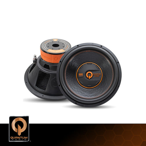 DB Drive QW5000/15D4 - 15" Dual 4-Ohm Subwoofer