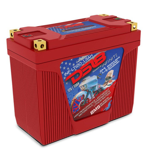 DS18 INF-LTI20-13AH - INF-LTI20-13AH INFINITE 13 AH Lithium Battery YTX20 Case With Shake and Wake Technology and BMS - Perfect for Motorcycles