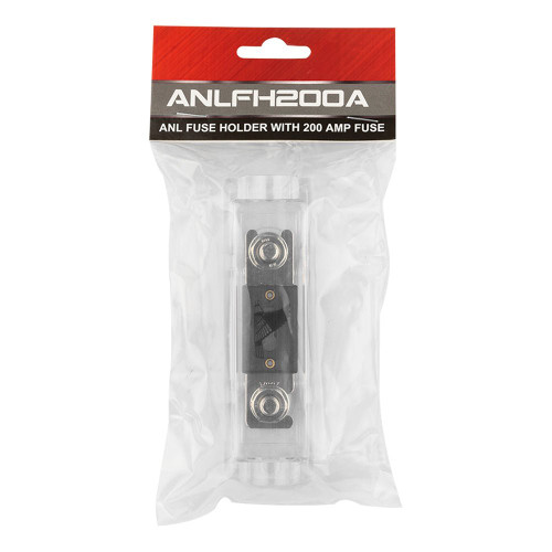 DS18 ANLFH200A - DS18 ANLFH200A Square ANL Fuse Holder With 200 Amp Fuse