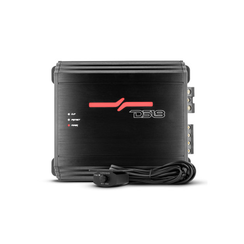 DS18 ZR500.1D - ZR 1-Channel Class D Amplifier 500 Watts Rms @ 1-Ohm