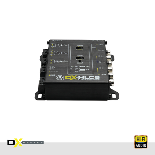 DB Drive DX-HLC6 - 6 Ch High Low-Level Converter With Summing Capability
