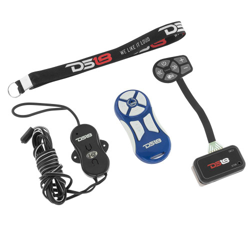 DS18 SWLDC1.2BL/W - DS18 SWLDC1.2 Long Distance and Steering Wheel Sound Control Combo