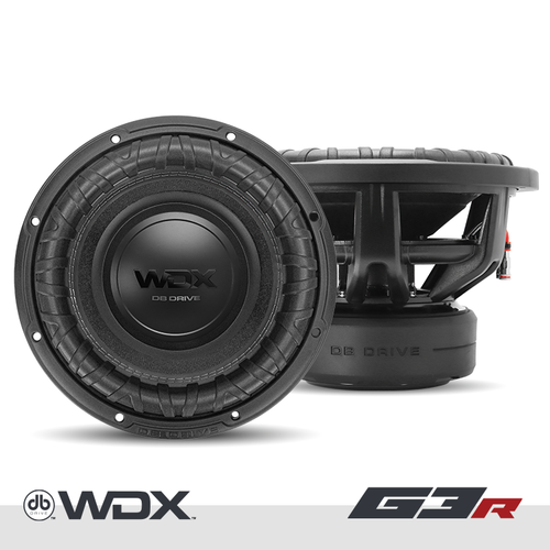 DB Drive WDX12G3R.4 - 12 in.  Dual 4-Ohm Subwoofer