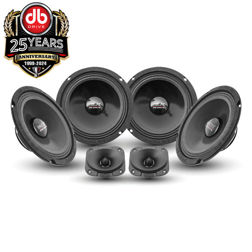 DB Drive WDX5N-6.5-4MTW - Quad NEO-6.5" PRO Audio Kit