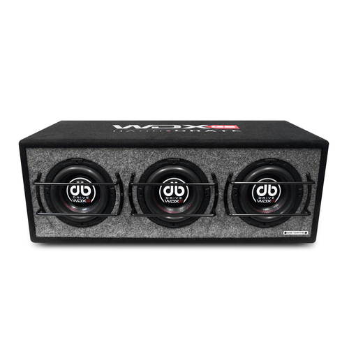 DB Drive WDX8-3BC - Triple 8"  WDX Subwoofer Bass Crate Enclosure