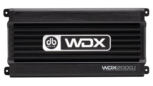 DB Drive WDX2000.1 - Mono Class D Amplifier