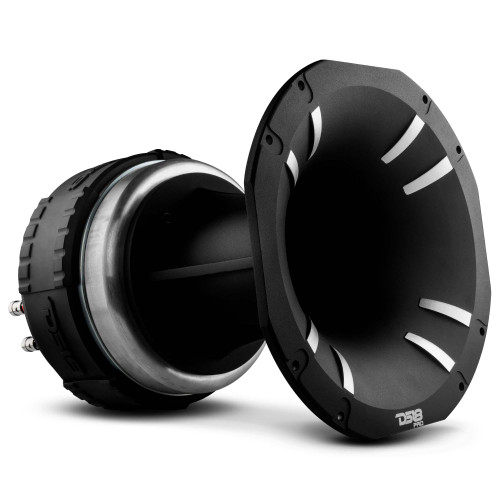 DS18 PRO-DKH4 - DS18 PRO-DKH4 PRO 3" Bolt On Throat Compression Driver with 4" Titanium VC and Horn 1000 Watts 8 Ohms
