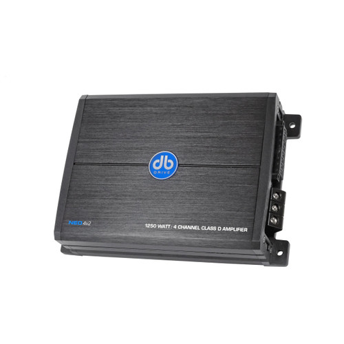 DB Drive NEO4V2 - NEO 4-Channel Class D Mini Amplifier