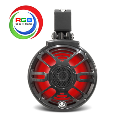 DB Drive APT8RGB-XB - 8" Tower loudspeakers W/RGB Accent Lighting -(Black)