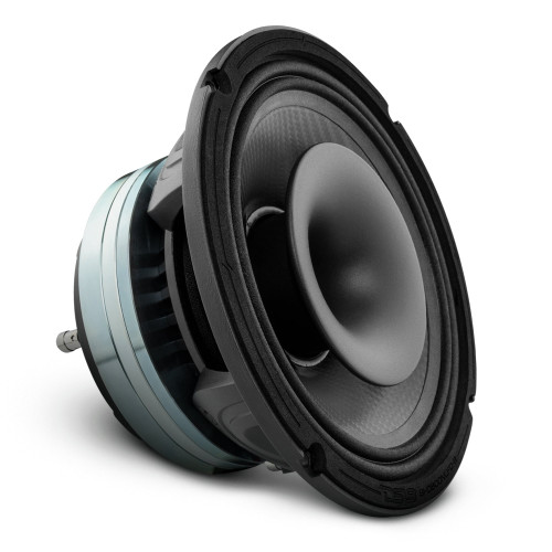 DS18 8HD800NCFD-8 - 8" Neodymium Coaxial Hybrid Mid-Bass Water resistant Carbon Fiber Cone Loudspeaker with Built-in Driver  400 Watts Rms 8-Ohm