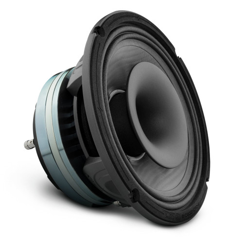 DS18 8HD800NCFD-4 - 8" Neodymium Coaxial Hybrid Mid-Bass Water resistant Carbon Fiber Cone Loudspeaker with Built-in Driver  400 Watts Rms 4-Ohm
