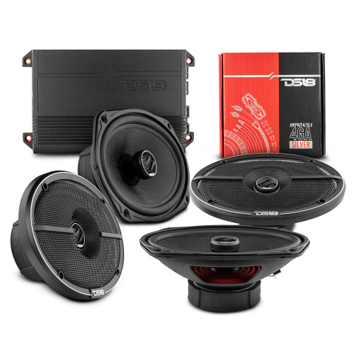 DS18 VS-CAMRYBETTER - DS18 2012-2017 Toyota CAMRY  Front and Back Doors Speakers Better Upgrade/Replacement Package 1600 Watts