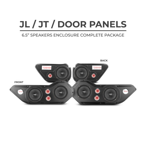 DS18 JL/JTDOORCOMBO - DS18 JL/JT (Gladiator) Door Panels Loaded Package