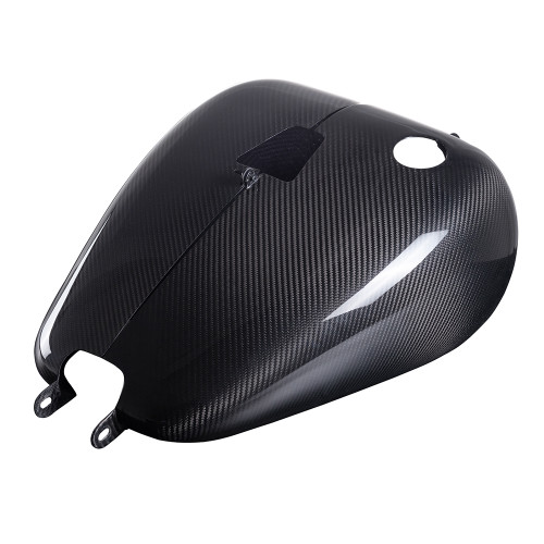 Advanblack Carbon Fiber Fuel Tank Shell Cover for 2020-Later Softail Low Rider S/ ST