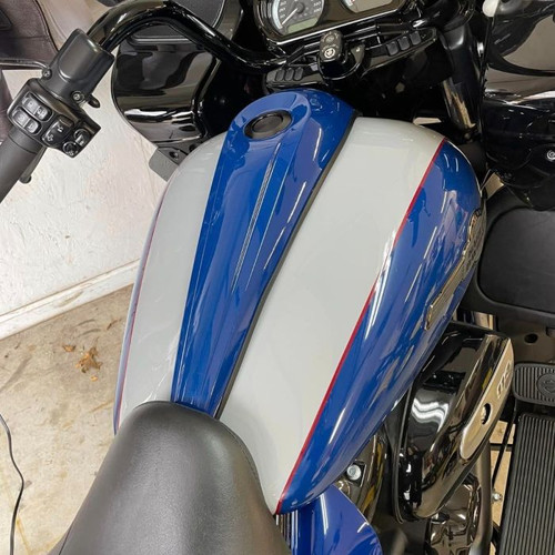 Color Matched Low Profile Tank Topper™️ Dash Console for Harley-Davidson® Touring '08-'23