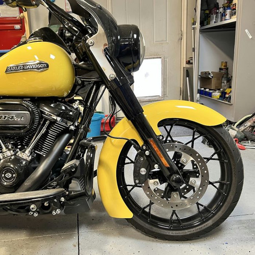 19" Wrapped Front Fender for Harley® Touring '96-'23