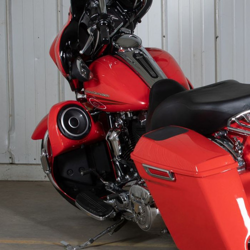 Color Matched Lower Vented Fairing 6.5" Speaker Pod Mounts for Harley® Touring '94-'23