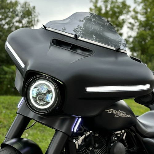 Color Matched Outer Fairing w/ Integrated LEDs for Harley® Touring '14-'23