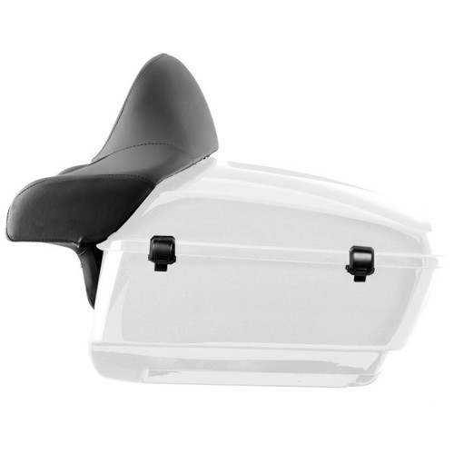 Color Matched King Tour Pack w/ Full Backrest & Black Hardware for Indian® '14-'25
