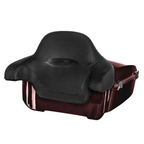 Color Matched King Tour Pack w/ Full Backrest & Chrome Hardware for Indian® '14-'25