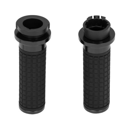 Custom Color HOGWORKZ® MX Style Hand Grips for Harley® Cable Throttle Models