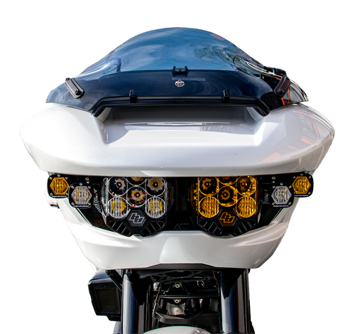 Alpha Six 2023.5+ Road Glide LP6 Lighting Combo Kit Featuring Baja Designs