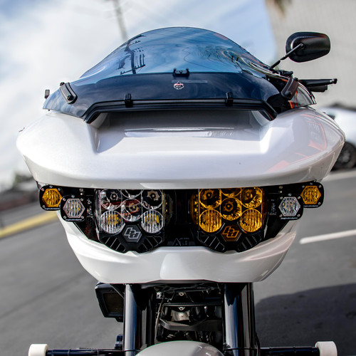 Alpha Six 2023.5+ Road Glide LP6 Lighting Combo Kit Featuring Baja Designs