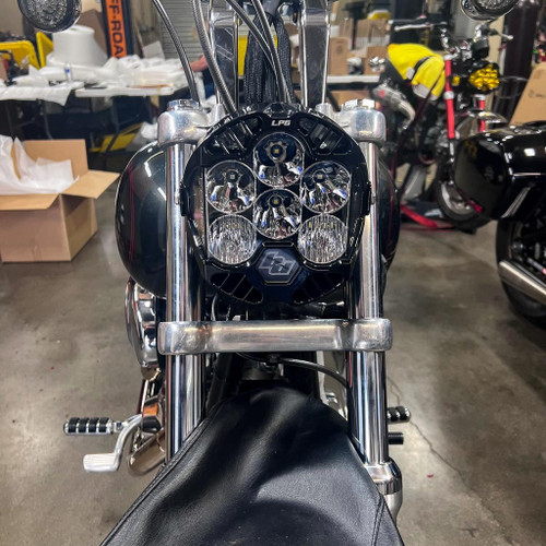A10 Moto 3.5" Dyna Narrow Fork LP6 Mount Naked (No Fairing) Combo Kit