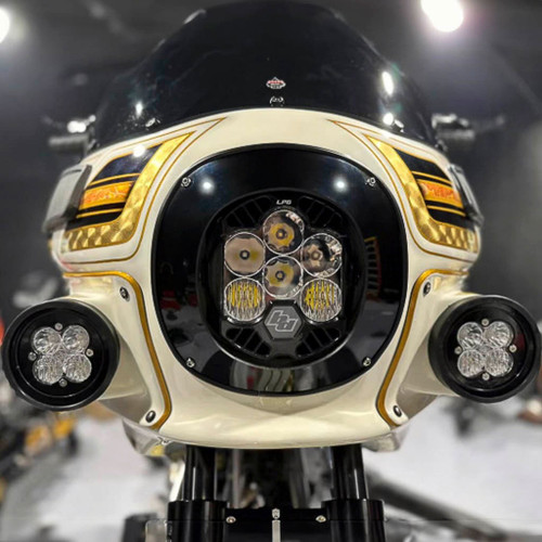 A10 Moto JD Customs Persuit Pod Squadron Mount Pair Combo Kit