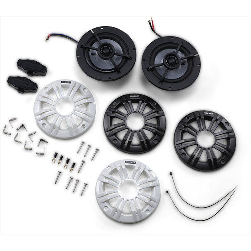 Kicker #45KM44 - All-Weather 4" 2-way 4 Ohm Speakers