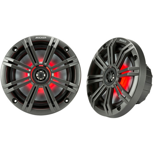 Kicker #45KM44 - All-Weather 4" 2-way 4 Ohm Speakers