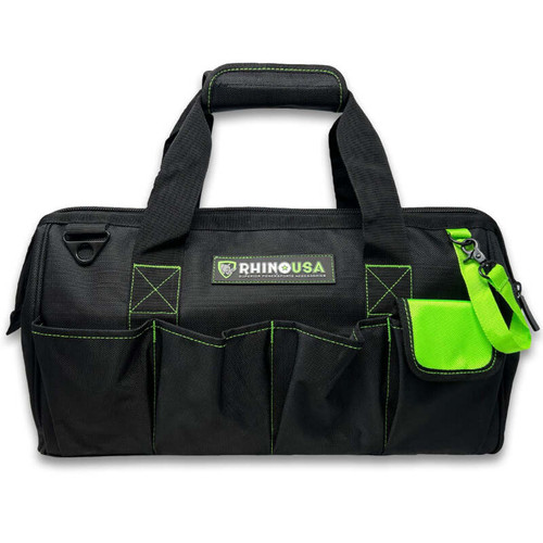 Rhino USA RNO-TOOLBAG-BLK Rhino USA Heavy Duty Tool Bag (Black)