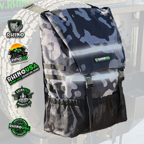 Rhino USA TIREBAG-CAMO Rhino USA Spare Tire Trash Bag - Camo
