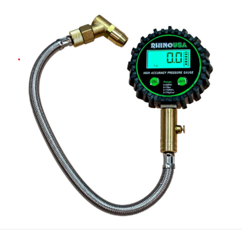 Rhino USA AC-TG250-DIGI Rhino USA 250 Psi Digital Heavy Duty Tire Pressure Gauge